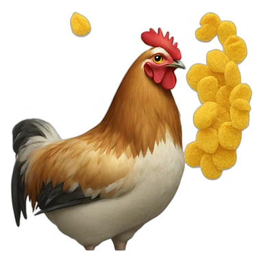 Gallina sticker