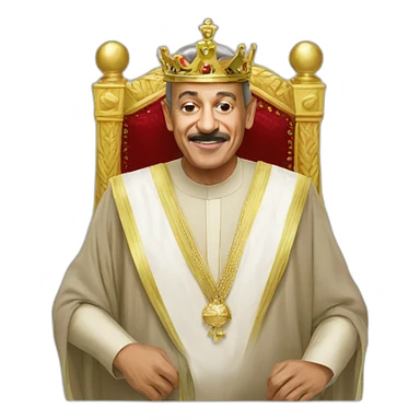 King Salman sticker