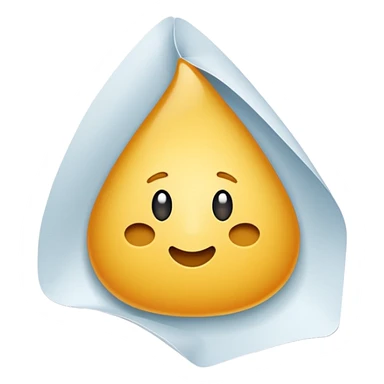 Glue with paper sticker