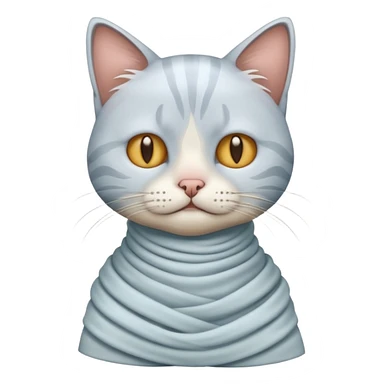 sickness cat sticker