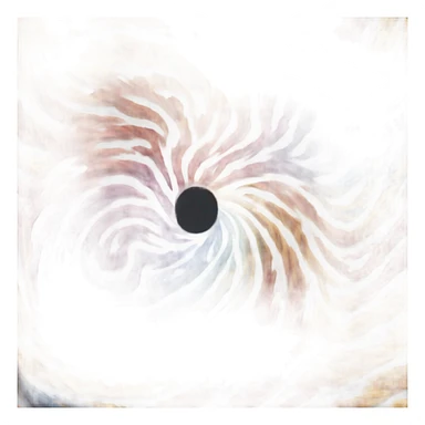 Colored swirl LIKE TORNADO EMOJI sticker