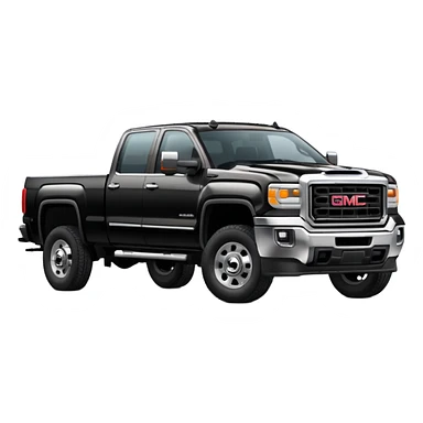 GMC sierra 2500hd truck sticker