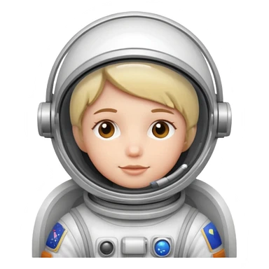 cute astronaut sticker