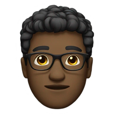 white guy with dark middled up hair wearing glasses and dark t-shirt with flowers print sticker