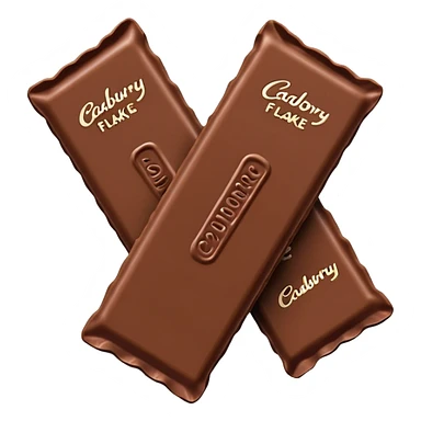  cadbury flake skinny chocolate bar  sticker