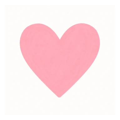 pink heart sticker