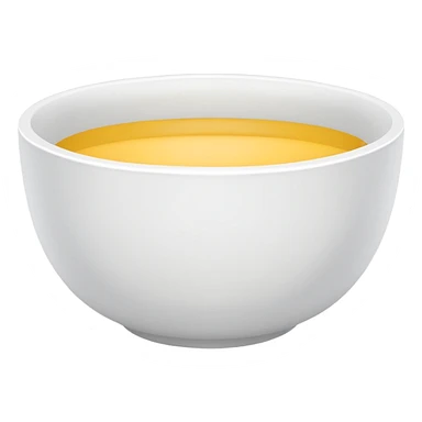 white bowl with matte white color inside, no gloss, simple, clear sticker