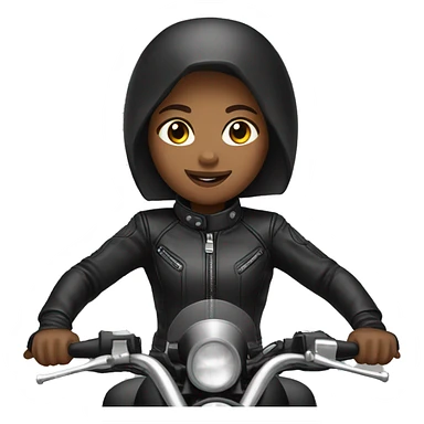 motorcycle girl sticker