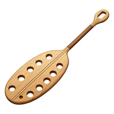 Paddle with holes in it  sticker