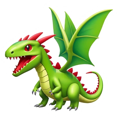 Flygon-Meganium sticker