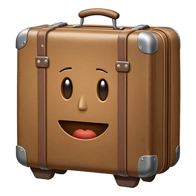 Suitcase from Inanimate insanity￼ sticker