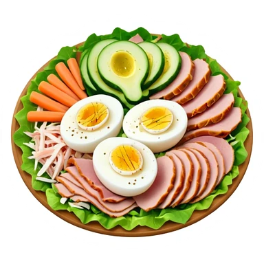Chef salad with no tomatoes sticker