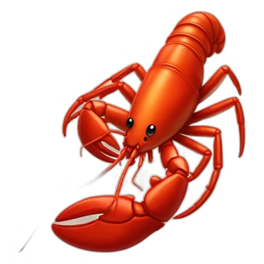 lobster love sticker