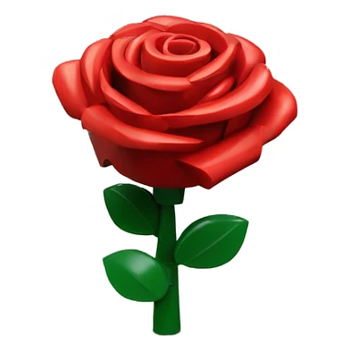 lego roses sticker