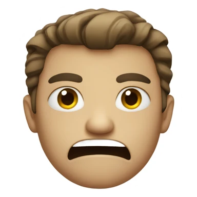 As angry as possible sticker