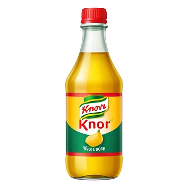 Knorr bottle sticker
