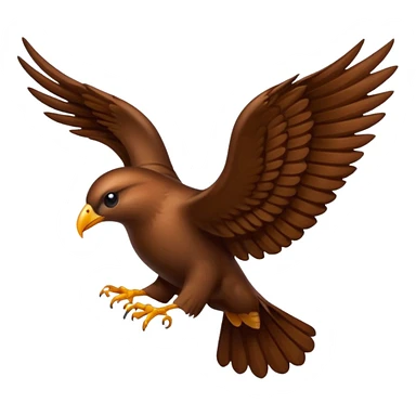 Un grain de café avec des ailes sticker