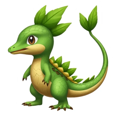 Larvitar-Sceptile-Snivy-hybrid-fusion (full body) sticker