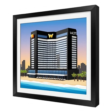 W hotel sydney sticker