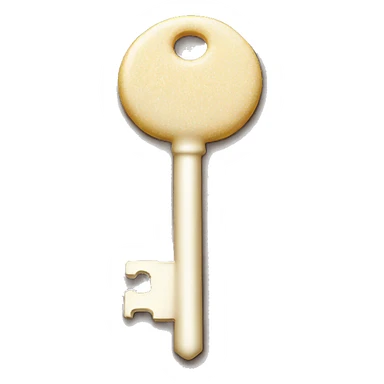 Key with sugar  sticker