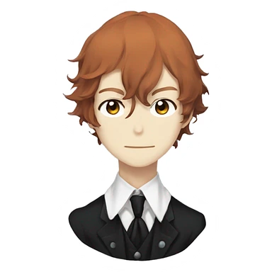 chuuya from bungou stray dogs  sticker