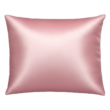 Light pink silk pillow sticker