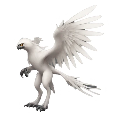cool winged animal hybrid full body sticker