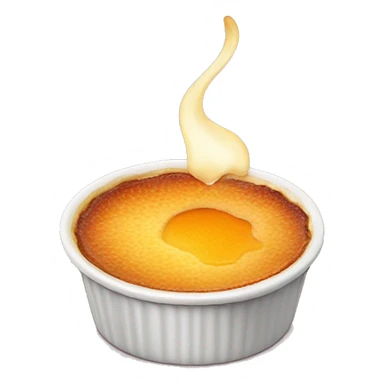 Crème brûlée sticker