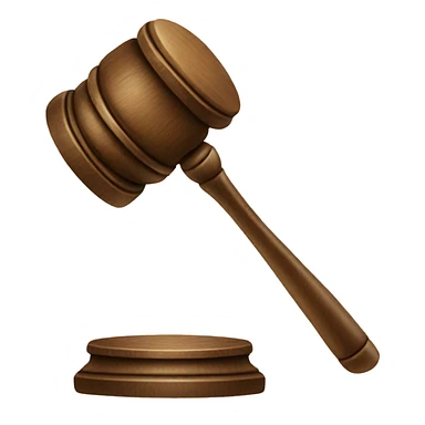 auction gavel sticker