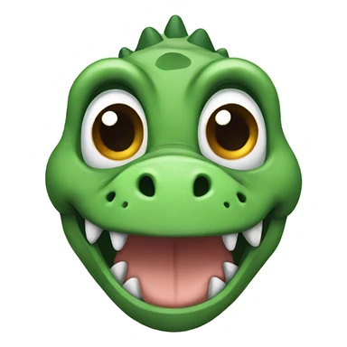 A dinosaur wearing mouse ears sticker