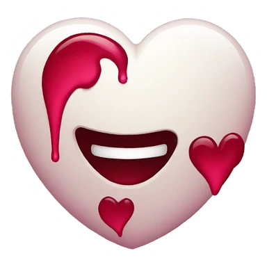 vinous heart  sticker