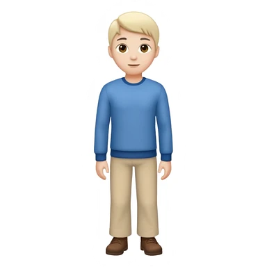 show his full body sticker