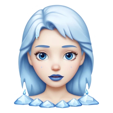 Frozen person  sticker
