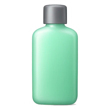 mint lotion bottle sticker