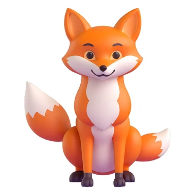 Fox sticker