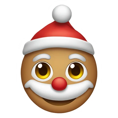 Cute Christmas emojis sticker