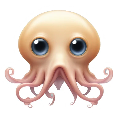 Dumbo octopus  sticker