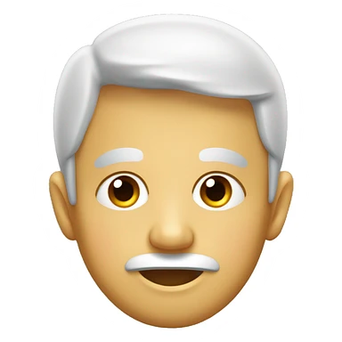 cabeza grande con ojos pequeños sticker