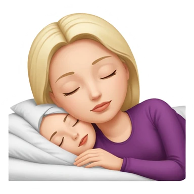 woman sleeptesting sticker