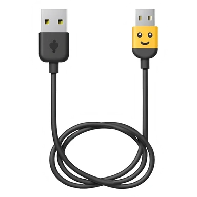 charge cable sticker