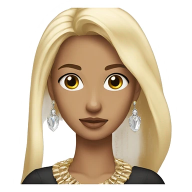 blonde and brunett with stunning jewelry sticker