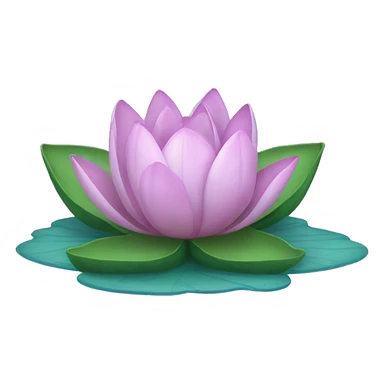 Water Lilly  sticker