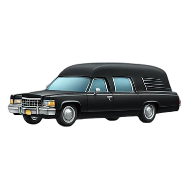 Hearse sticker