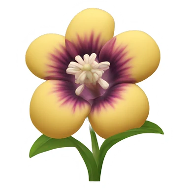 hierba del toro flower sticker