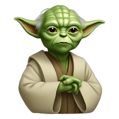 editor yoda sticker