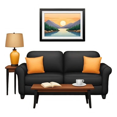 Living room sticker