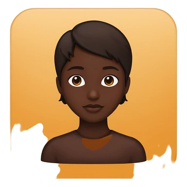 See only the shape, so no eyes, no lips, no hair. See only the silhouette. sticker