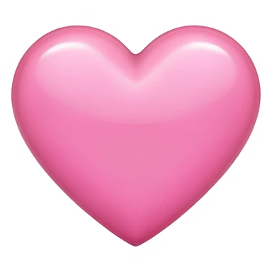 small pink heart sticker