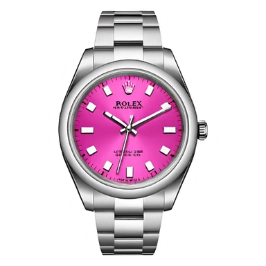rolex pink sticker