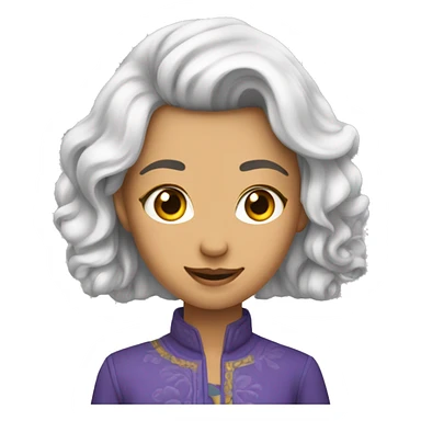 девушка брюнетка с очками  sticker